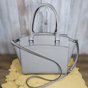 Kate Spade Jeanne Medium Satchel-Crossbody  (Gray 🩶)